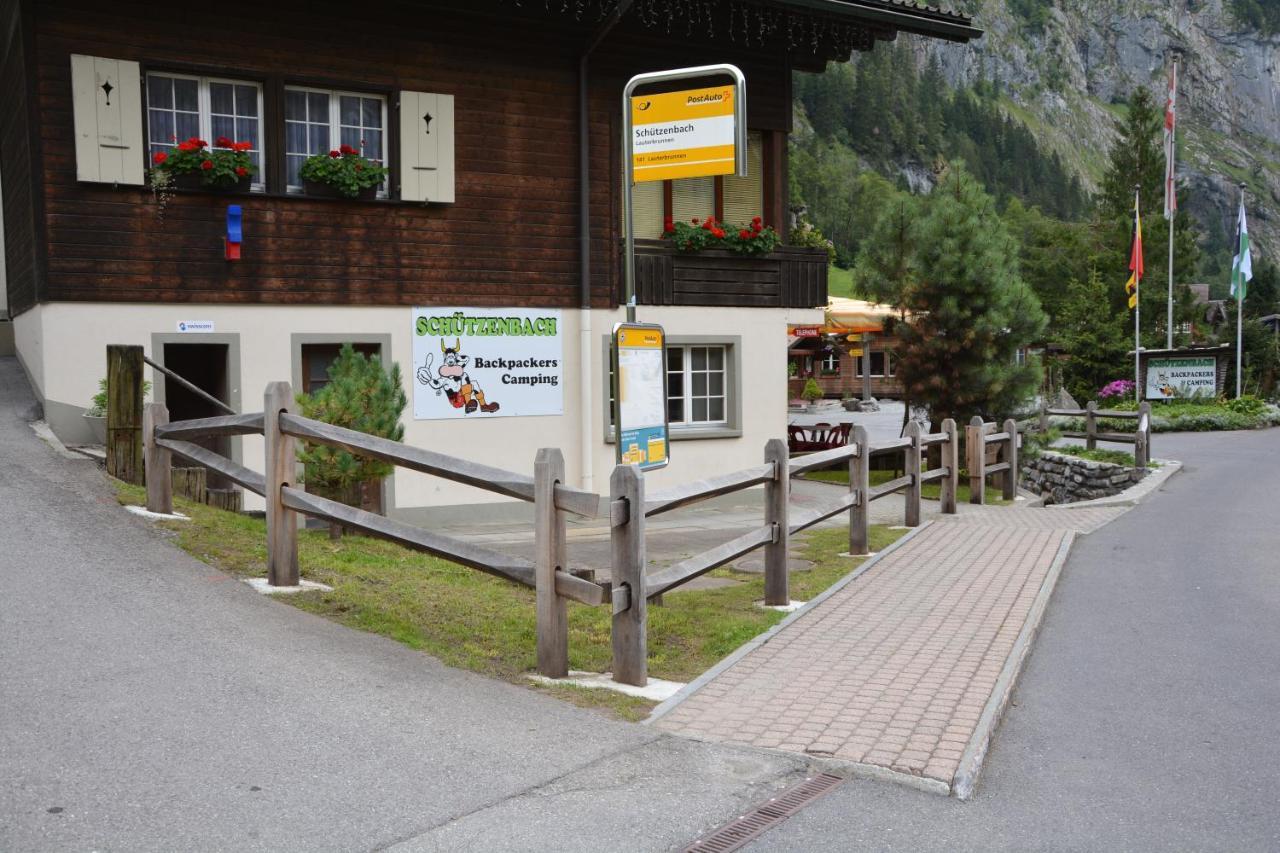 Хостел Schutzenbach Backpackers For Adults 18-35 Лаутербруннен Экстерьер фото